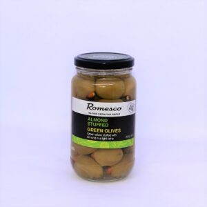 Almond Stuffed Green Olives - 1kg